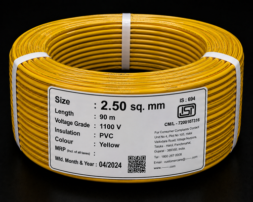 FR Wires 2.5 sq mm
